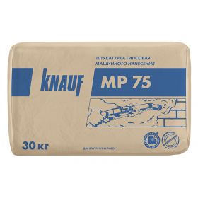 Штукатурка гипсовая КНАУФ (KNAUF) МП-75, 30 кг