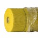 Стеклотканевая фасадная сетка, размер ячейки 5х5мм, 100см х 50м (желтая)