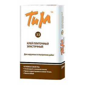 Клей для плитки ТиМ №33, 25 кг