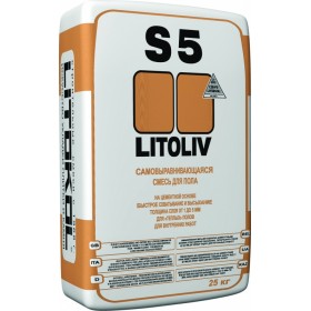 Самовыравнивающаяся смесь для пола ЛИТОКОЛ LITOKOL Litoliv S5 (1-5мм), 25кг